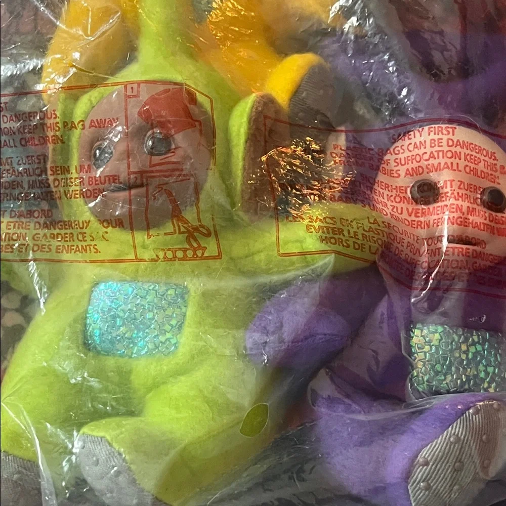 1996 Teletubbies Plush Set of 4 NWT Ragdoll- Golden Bear UK –